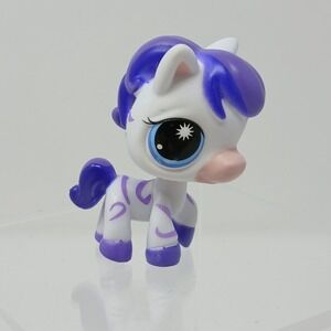 ZEBRA #G7 #249 - Authentic Littlest Pet Shop - Hasbro LPS